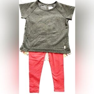 BCBGirls 2 Pc Short Sleeve Tee and Leggings Set | Size: 4T